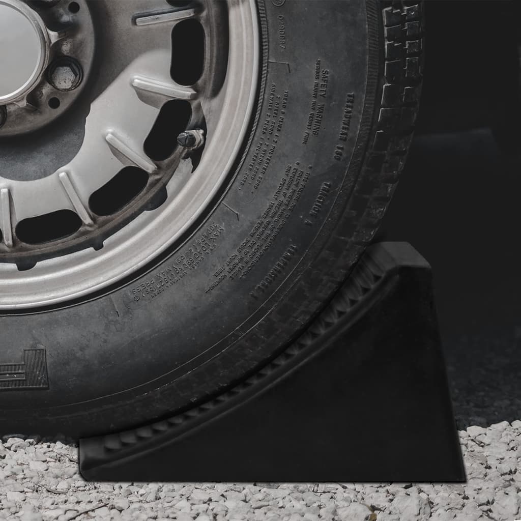 Unterlegkeile 4 Stk. 16x9x9 cm Gummi Unterlegkeile 4 Stk. 16x9x9 cm Gummi