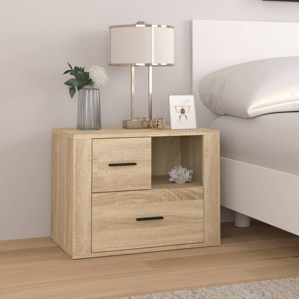 Nachttisch Sonoma-Eiche 60x36x45 cm Holzwerkstoff Nachttisch Sonoma-Eiche 60x36x45 cm Holzwerkstoff