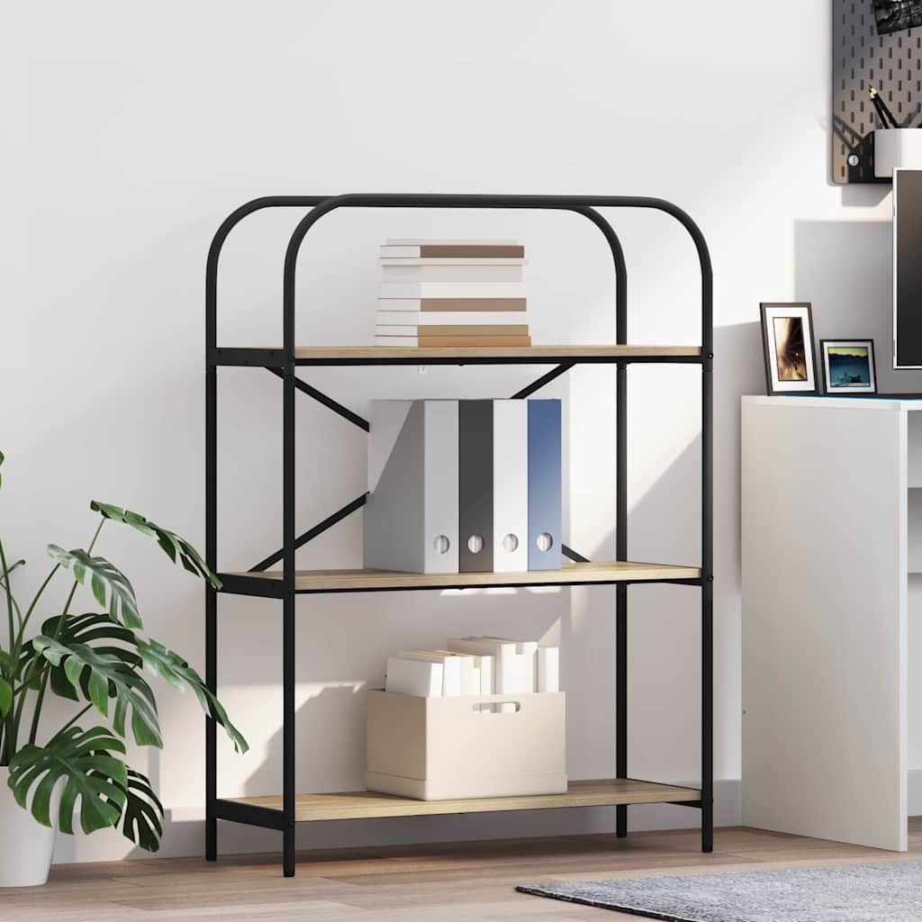 Regal Sonoma Eiche 80 x 30 x 109 cm Holzwerkstoff