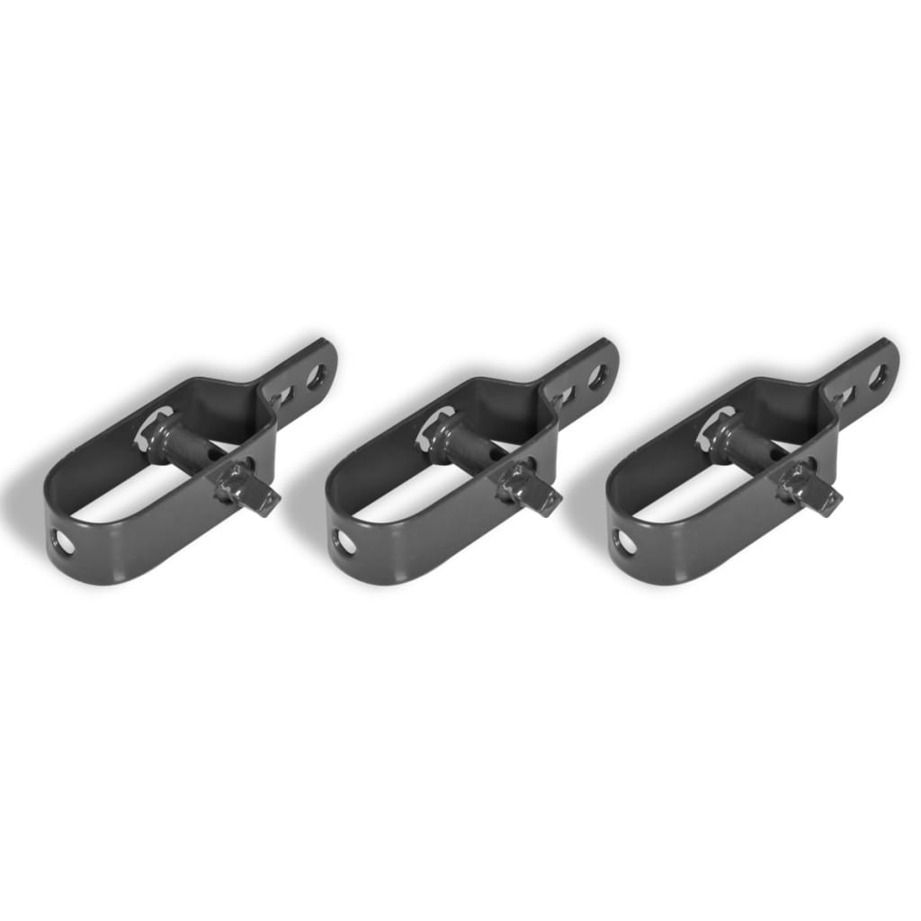 Drahtspanner für Maschendrahtzaun 3 Stk. 100 mm Grau Drahtspanner für Maschendrahtzaun 3 Stk. 100 mm Grau