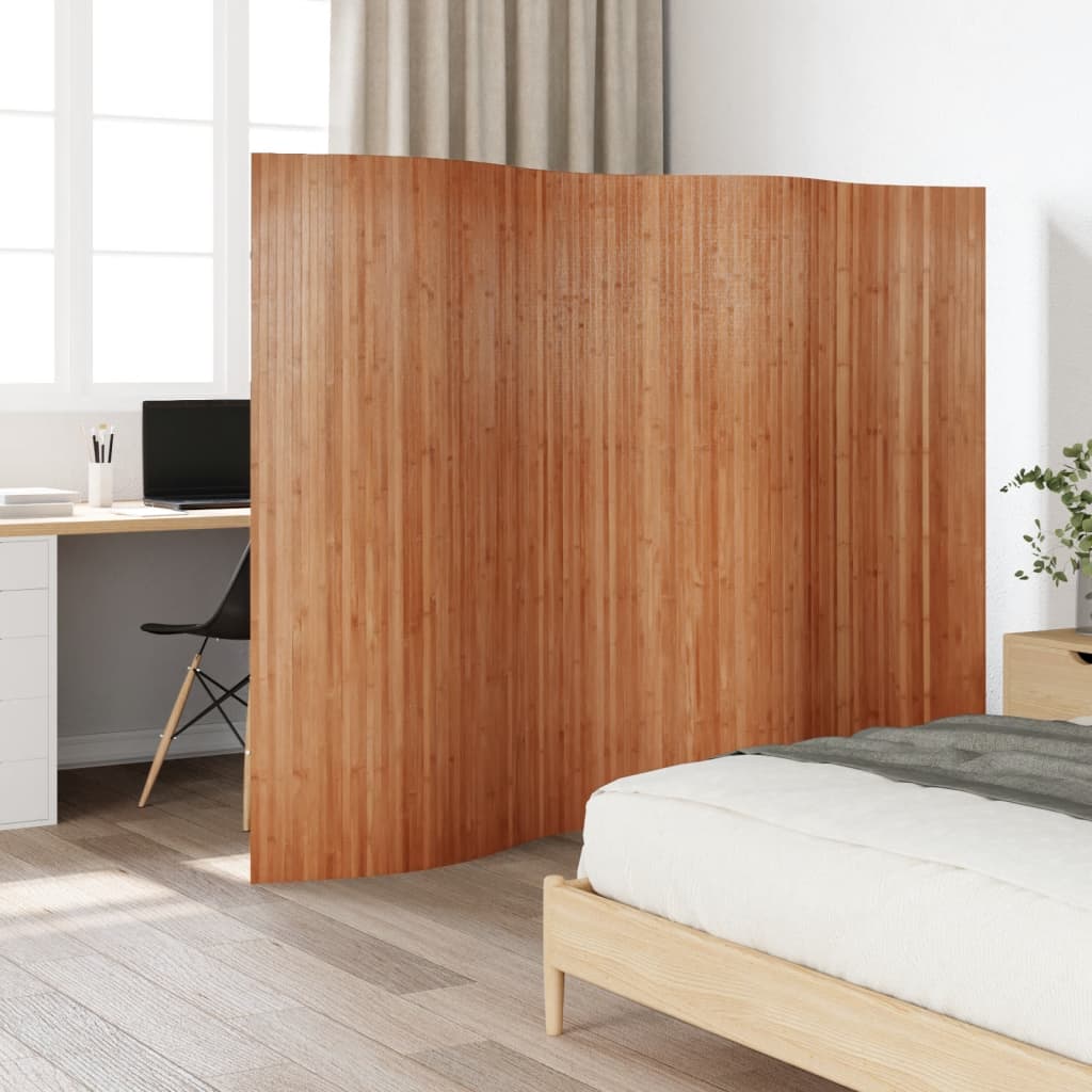 Paravent Braun 165x250 cm Bambus Paravent Braun 165x250 cm Bambus
