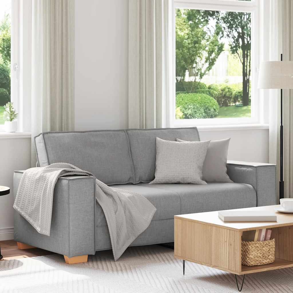 2-Sitzer Sofa Wolkengrau 140 cm Stoff 2-Sitzer Sofa Wolkengrau 140 cm Stoff