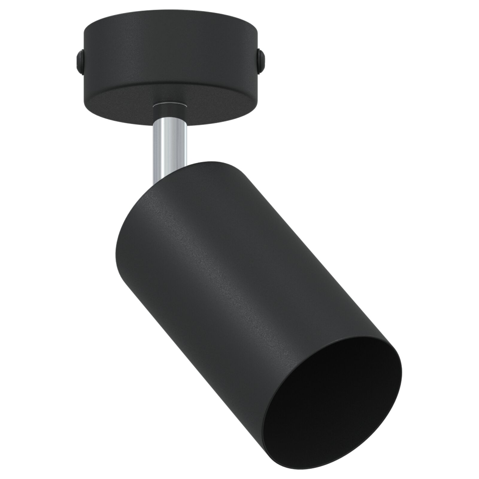 Decken Spotlicht 1 Wege verstellbar Schwarz GU10 Decken Spotlicht 1 Wege verstellbar Schwarz GU10