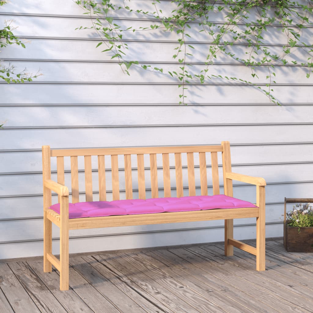 Gartenbank-Auflagen 2 Stk. Rosa Oxford-Gewebe Gartenbank-Auflagen 2 Stk. Rosa Oxford-Gewebe