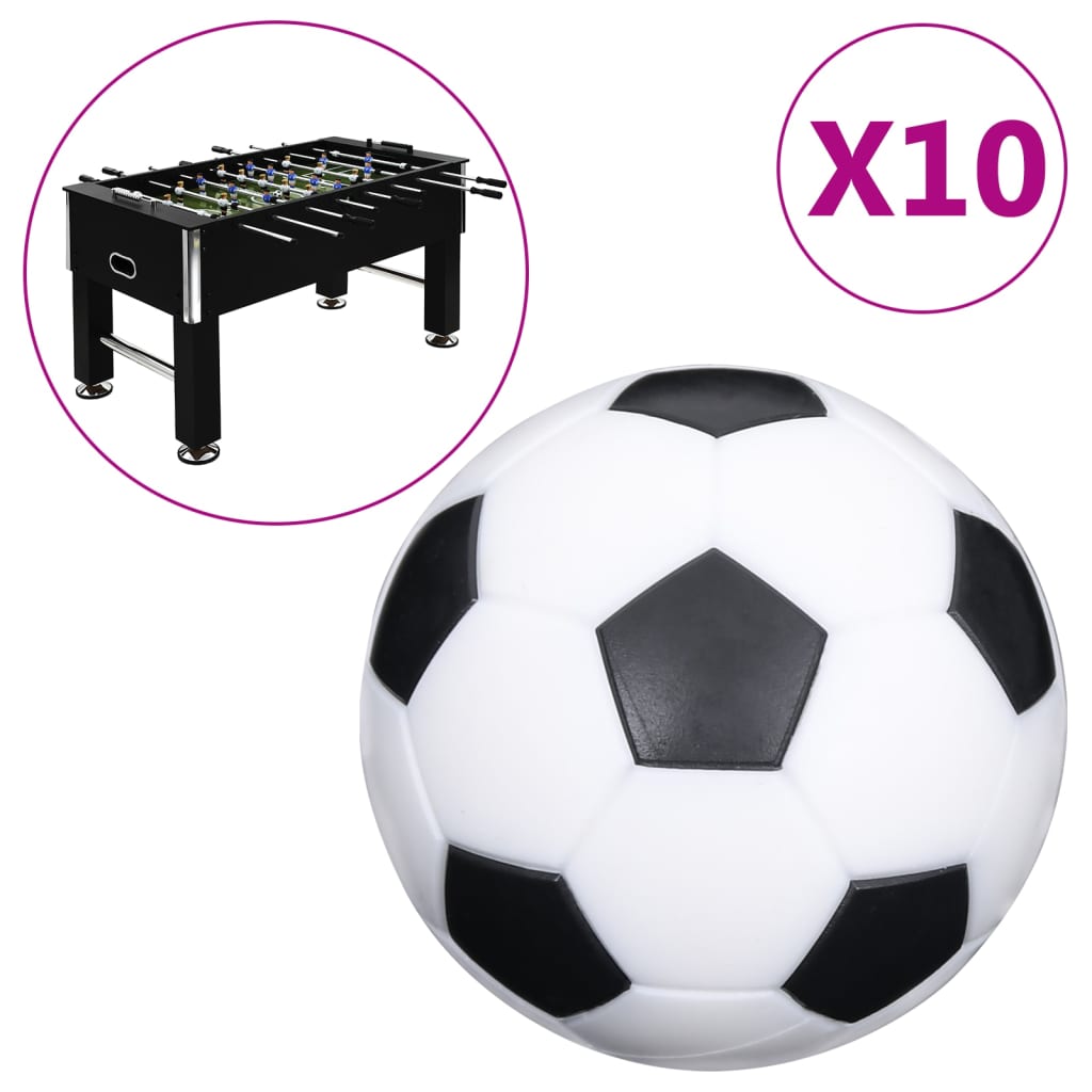 Tischfußball-Bälle 10 Stk. 32 mm ABS Tischfußball-Bälle 10 Stk. 32 mm ABS