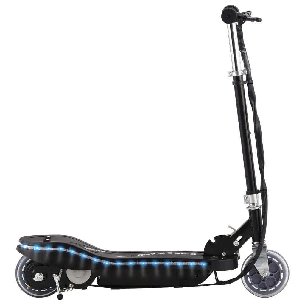 E-Scooter mit LED 120 W Schwarz E-Scooter mit LED 120 W Schwarz