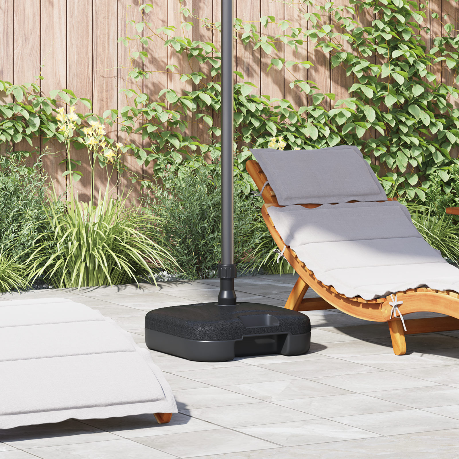 Sonnenschirmständer 28 kg Sand oder 24 L Wasser Sonnenschirmständer 28 kg Sand oder 24 L Wasser