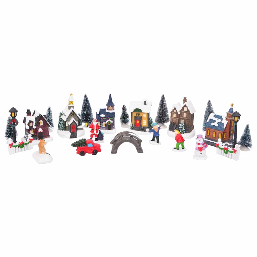 Weihnachtlicher Tischdekoration Mehrfarbig 6.5 x 9.1 cm Harz Weihnachtlicher Tischdekoration Mehrfarbig 6.5 x 9.1 cm Harz