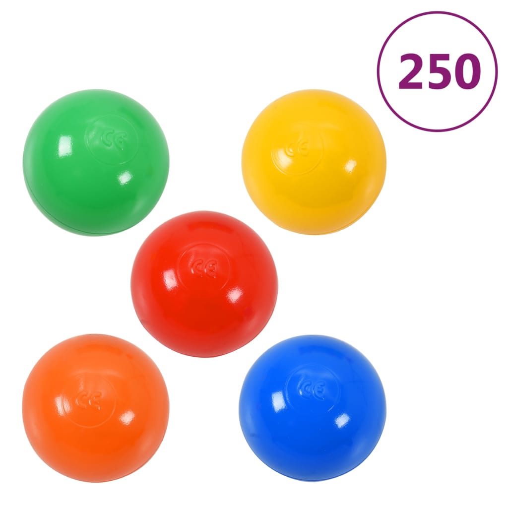 Bälle für Bällebad 250 Stk. Mehrfarbig Bälle für Bällebad 250 Stk. Mehrfarbig