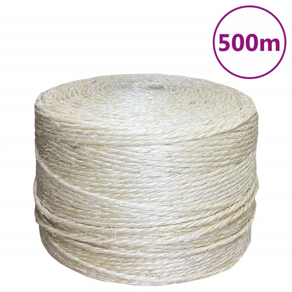 Seil 100% Sisal 4 mm 500 m