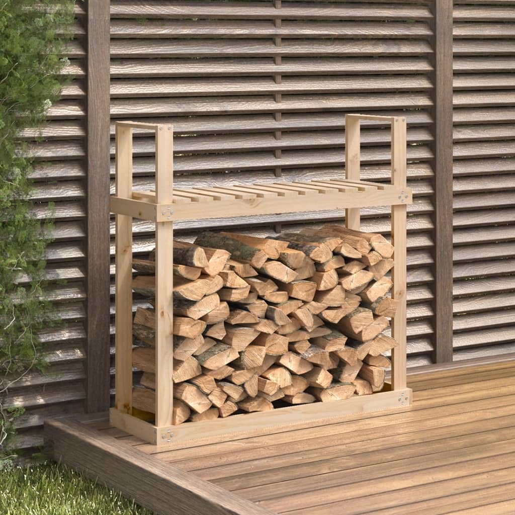 Kaminholzregal 110x35x108,5 cm Massivholz Kiefer Kaminholzregal 110x35x108,5 cm Massivholz Kiefer