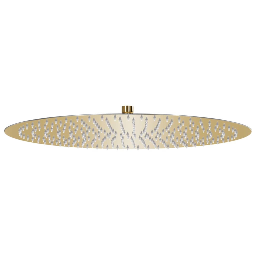 Regenbrause Edelstahl 50 cm Rund Golden Regenbrause Edelstahl 50 cm Rund Golden