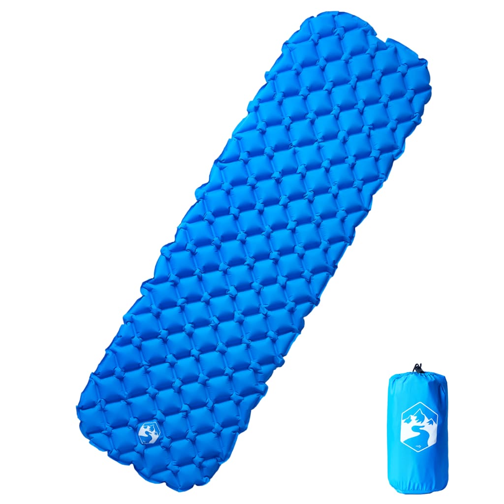 Aufblasbare Isomatte Blau 190x58x6 cm Aufblasbare Isomatte Blau 190x58x6 cm