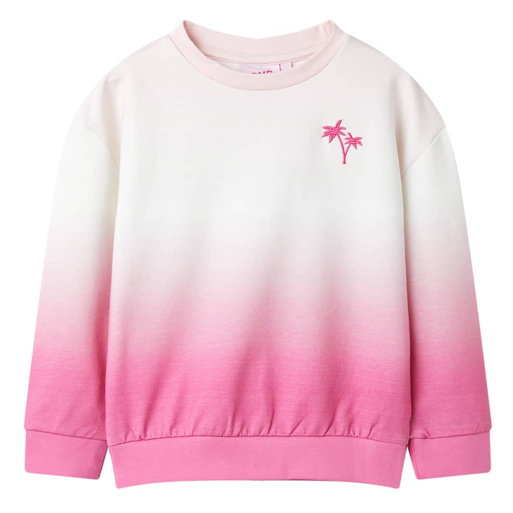Kinder-Sweatshirt Hellrosa 128 Kinder-Sweatshirt Hellrosa 128