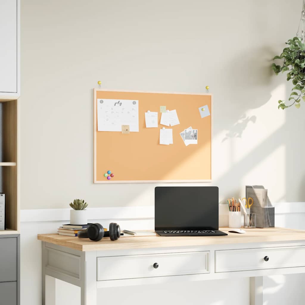 Korktafel mit massivem Kiefernholzrahmen 80x55 cm Korktafel mit massivem Kiefernholzrahmen 80x55 cm