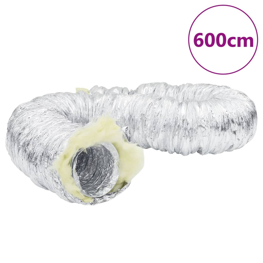 Lüftungsschlauch Thermisch Isoliert Aluminium 6 m Ø12,5 cm Lüftungsschlauch Thermisch Isoliert Aluminium 6 m Ø12,5 cm