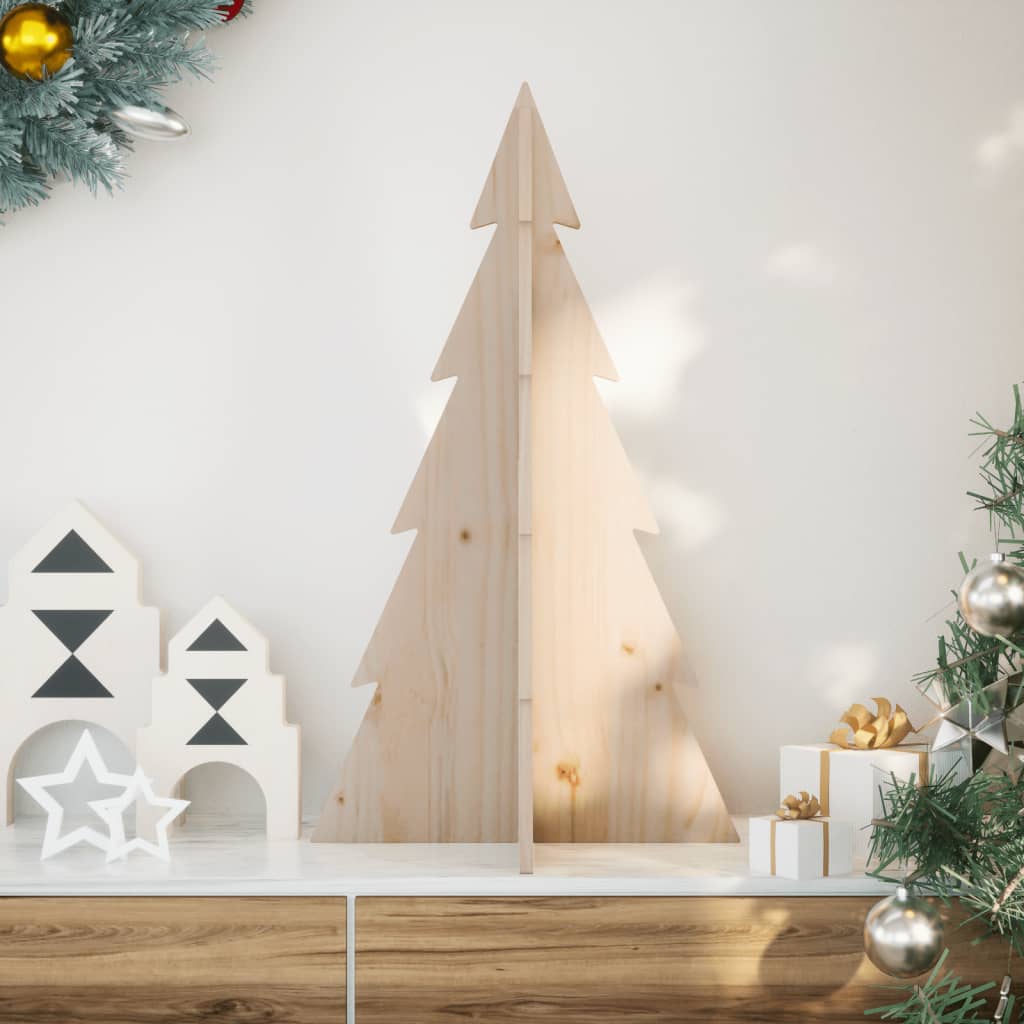 Weihnachtsbaum Holz zum Schmücken 80 cm Massivholz Kiefer Weihnachtsbaum Holz zum Schmücken 80 cm Massivholz Kiefer