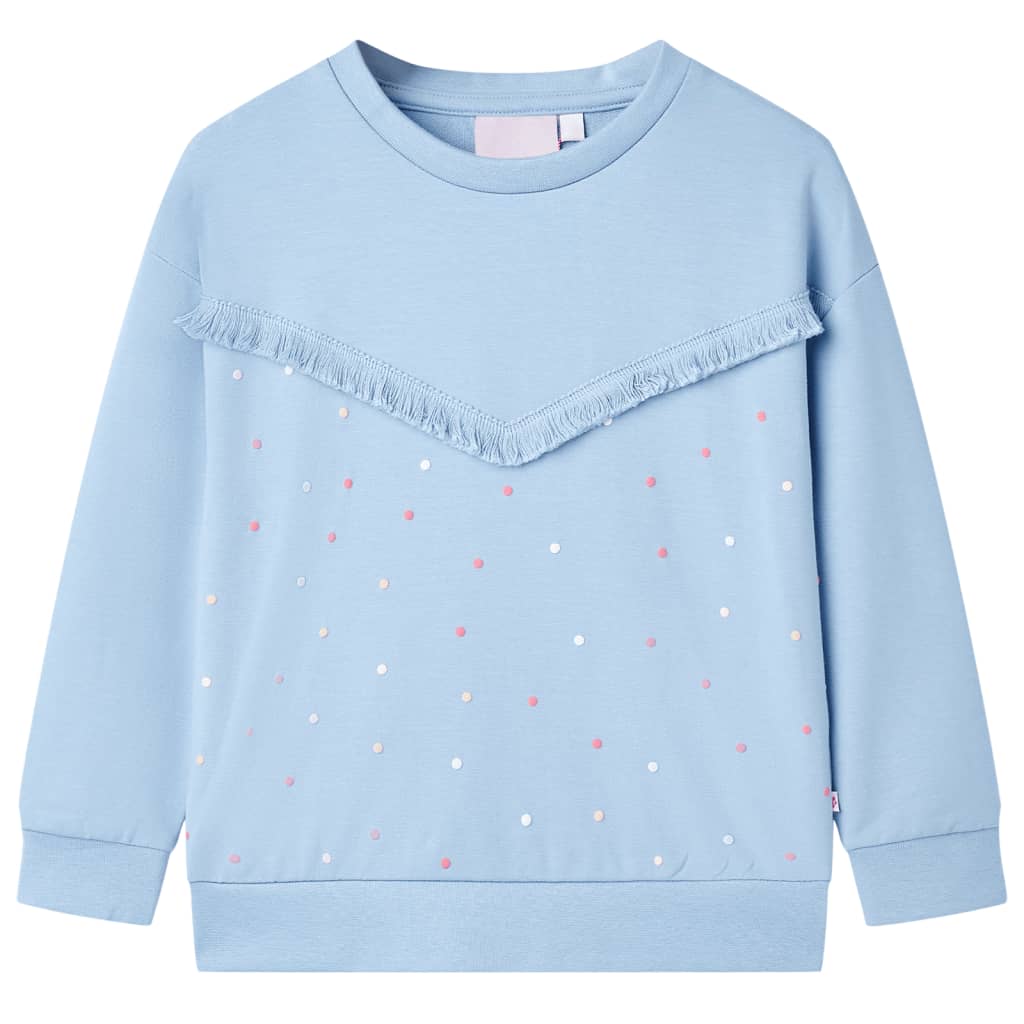 Kinder-Sweatshirt Blau 128 Kinder-Sweatshirt Blau 128