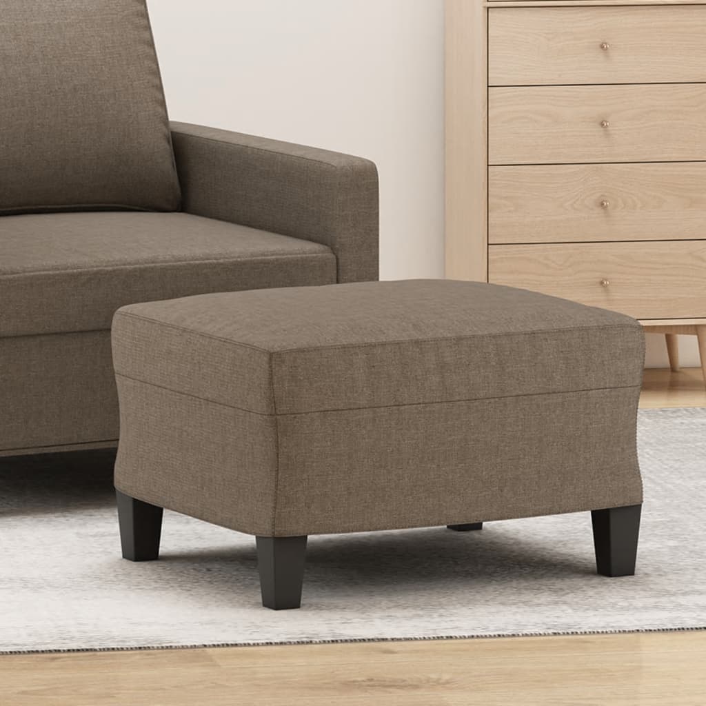 Fußhocker Taupe 60x50x41 cm Stoff Fußhocker Taupe 60x50x41 cm Stoff