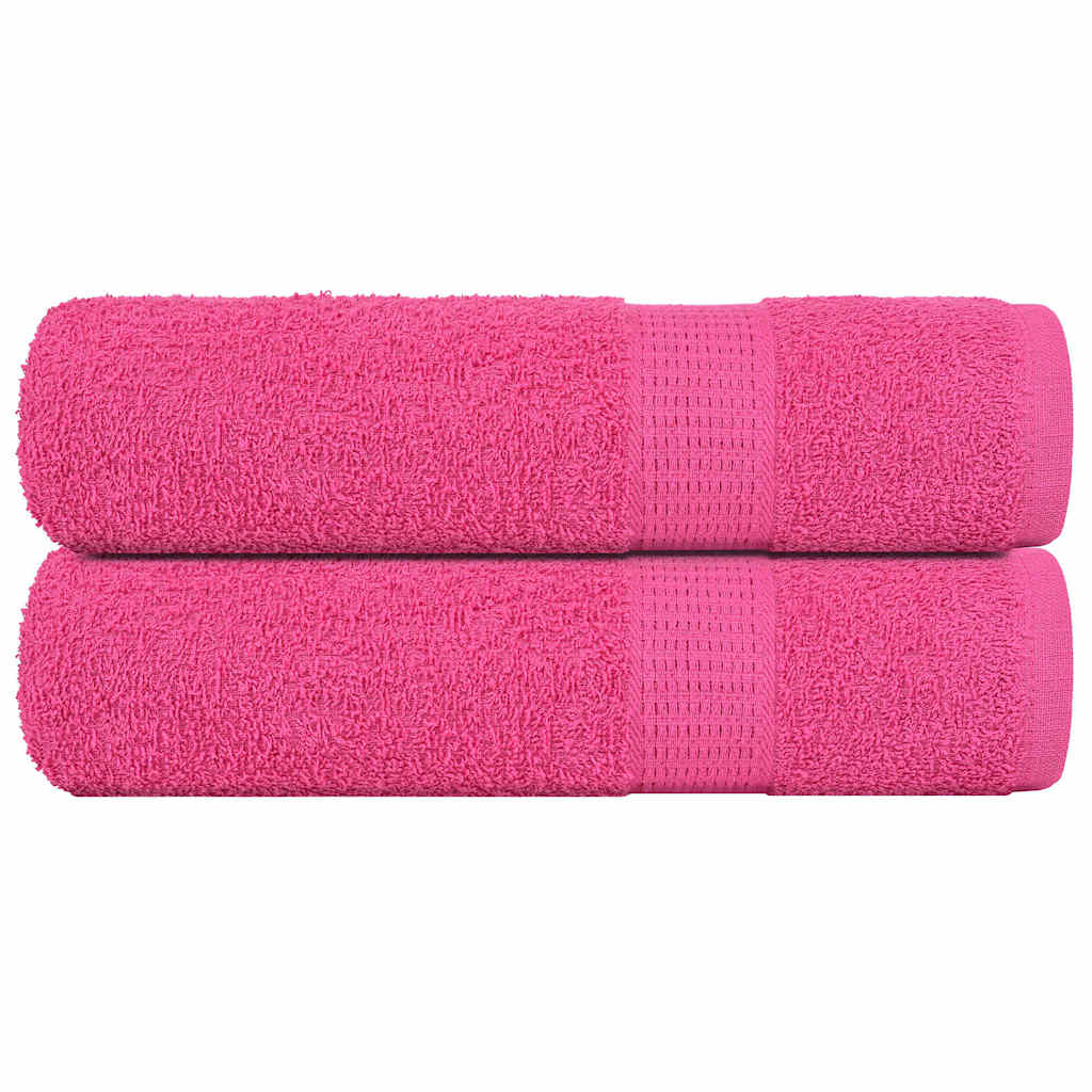 Duschtücher 2 Stk. Rosa 70x140 cm 360 g/m² 100% Baumwolle Duschtücher 2 Stk. Rosa 70x140 cm 360 g/m² 100% Baumwolle