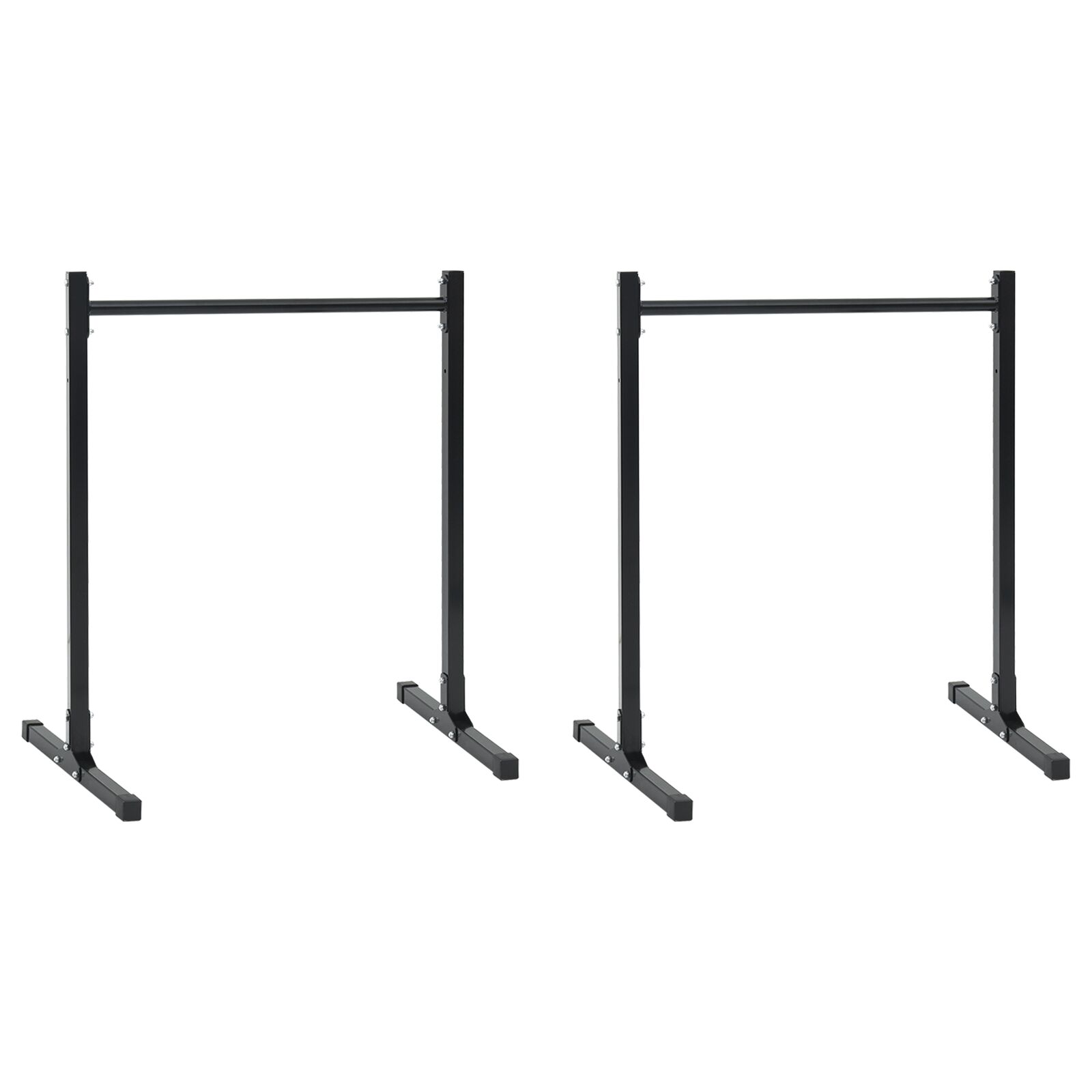 Dip Stations 2 Stück Höhenverstellbar 88.5/98.5 cm Stahl Dip Stations 2 Stück Höhenverstellbar 88.5/98.5 cm Stahl