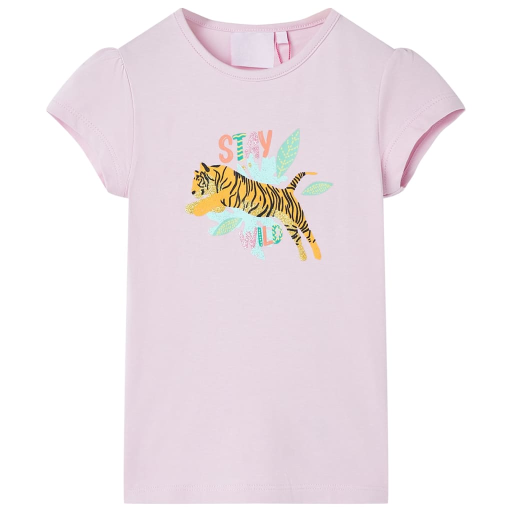 Kinder-T-Shirt Lila 116 Kinder-T-Shirt Lila 116