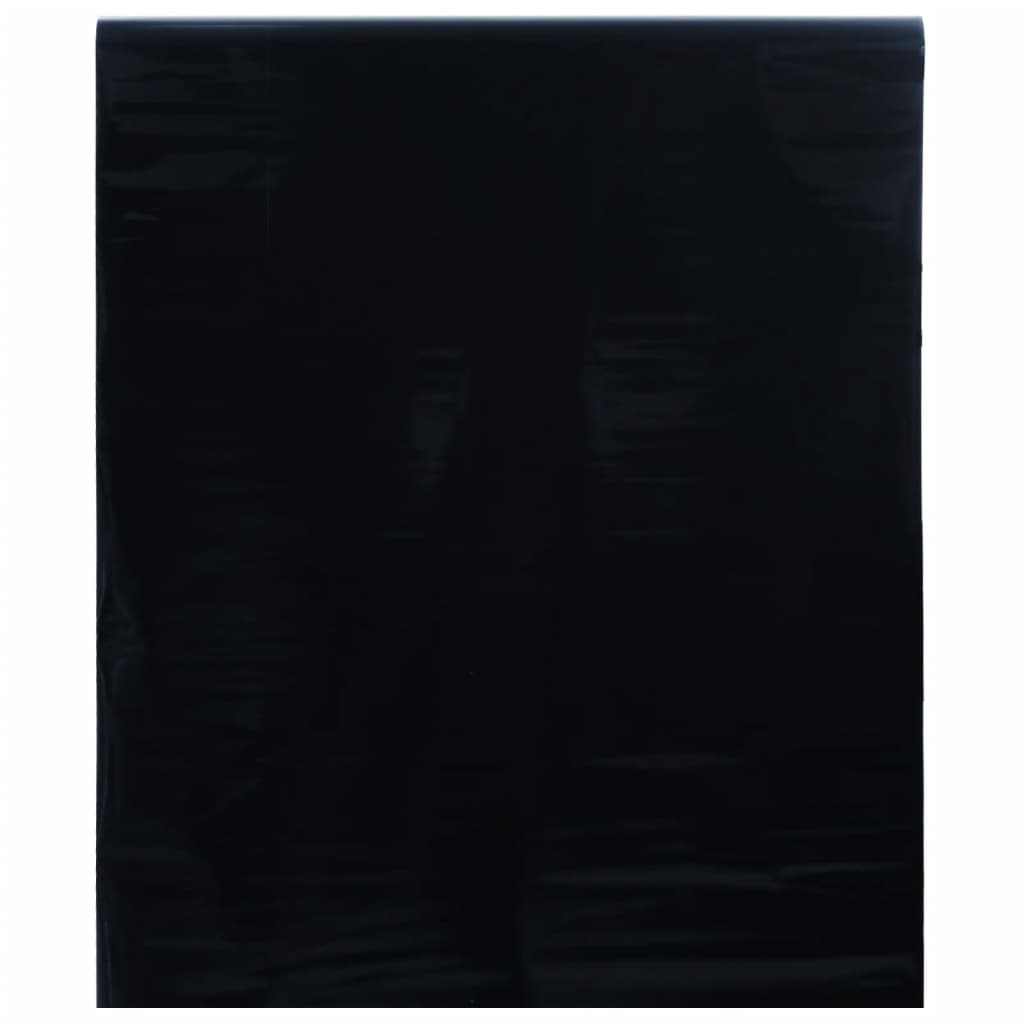 Fensterfolie Statisch Matt Schwarz 45x500 cm PVC Fensterfolie Statisch Matt Schwarz 45x500 cm PVC