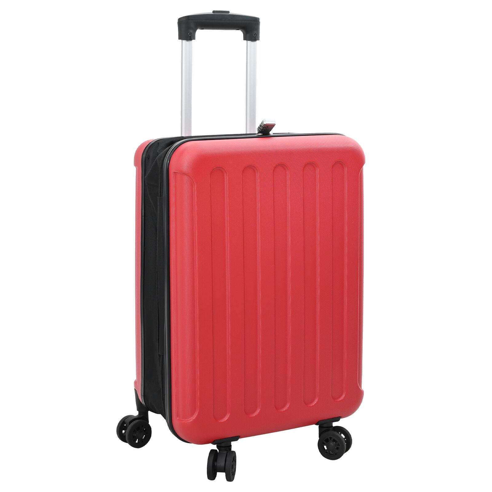 Faltbarer Koffer Hartschale 20" Rot 34x23x55,5 cm ABS Faltbarer Koffer Hartschale 20" Rot 34x23x55,5 cm ABS