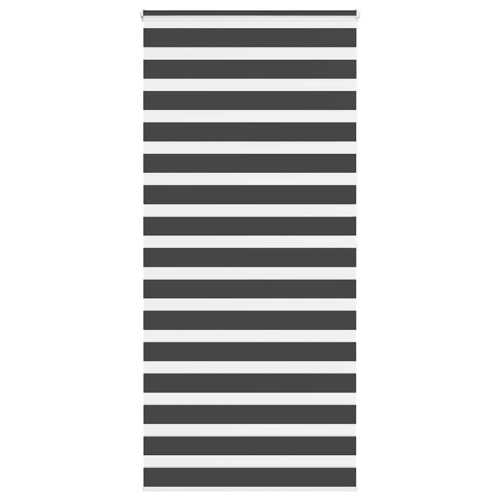 Zebrarollo Schwarz 115x200 cm Stoffbreite 110,9 cm Polyester