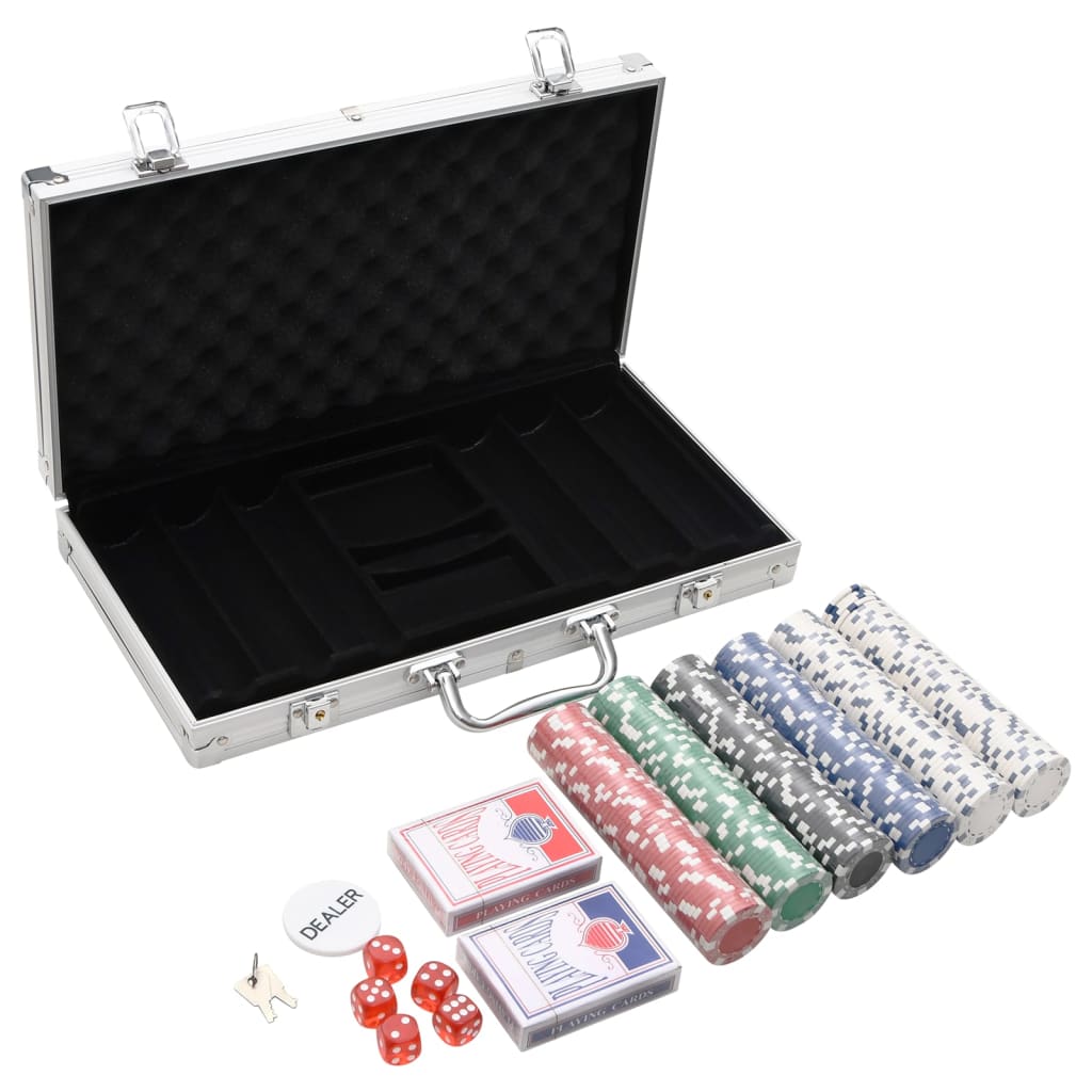 Pokerchips-Set 300 Stk. 11,5 g Pokerchips-Set 300 Stk. 11,5 g