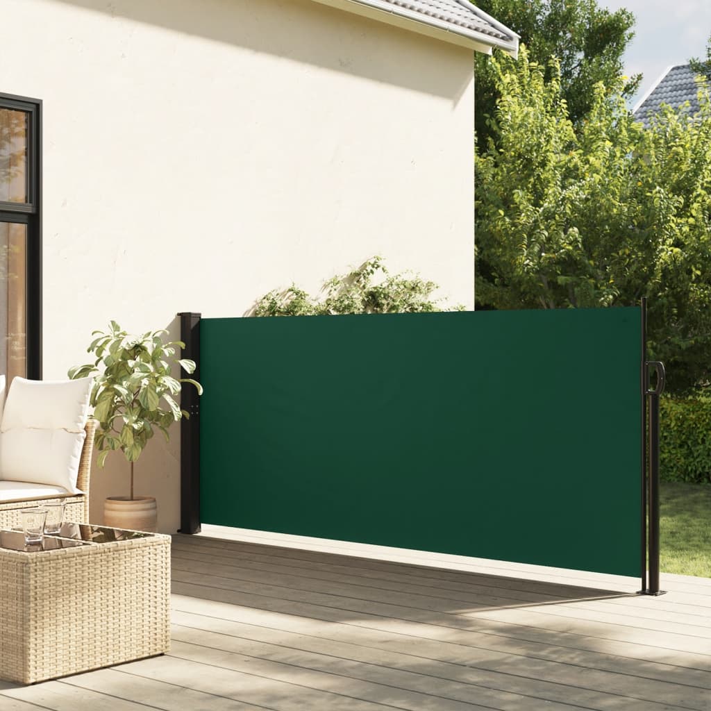 Seitenmarkise Ausziehbar Dunkelgrün 100x300 cm Seitenmarkise Ausziehbar Dunkelgrün 100x300 cm