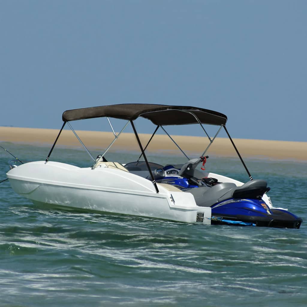 3-Bow Bimini-Top Schwarz 183x152x133 cm 3-Bow Bimini-Top Schwarz 183x152x133 cm