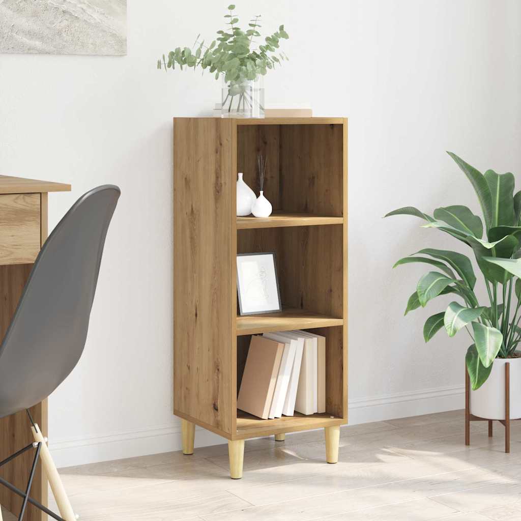 Sideboard Eiche handwerklich 32,5 x 34,5 x 90 cm Holzwerkstoff