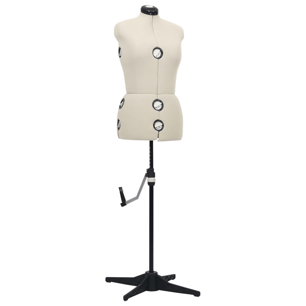 Schneiderpuppe Verstellbar Weiblich Creme M Größe 40-46 Schneiderpuppe Verstellbar Weiblich Creme M Größe 40-46