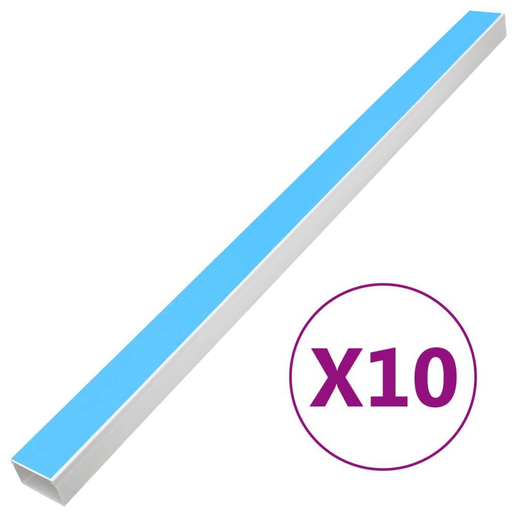 Kabelkanäle Selbstklebend 100x60 mm 10 m PVC Kabelkanäle Selbstklebend 100x60 mm 10 m PVC
