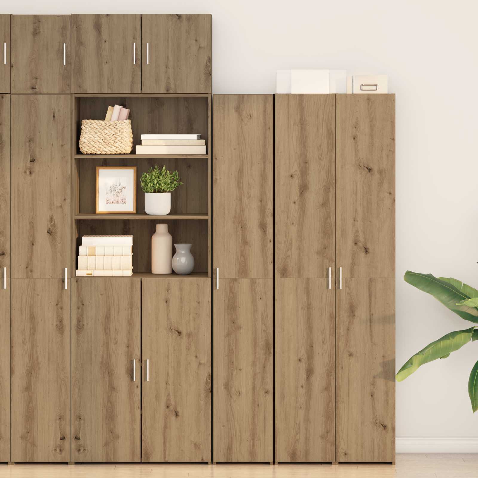 Highboard Artisan Eiche 30x42.5x185 cm Holzwerkstoff