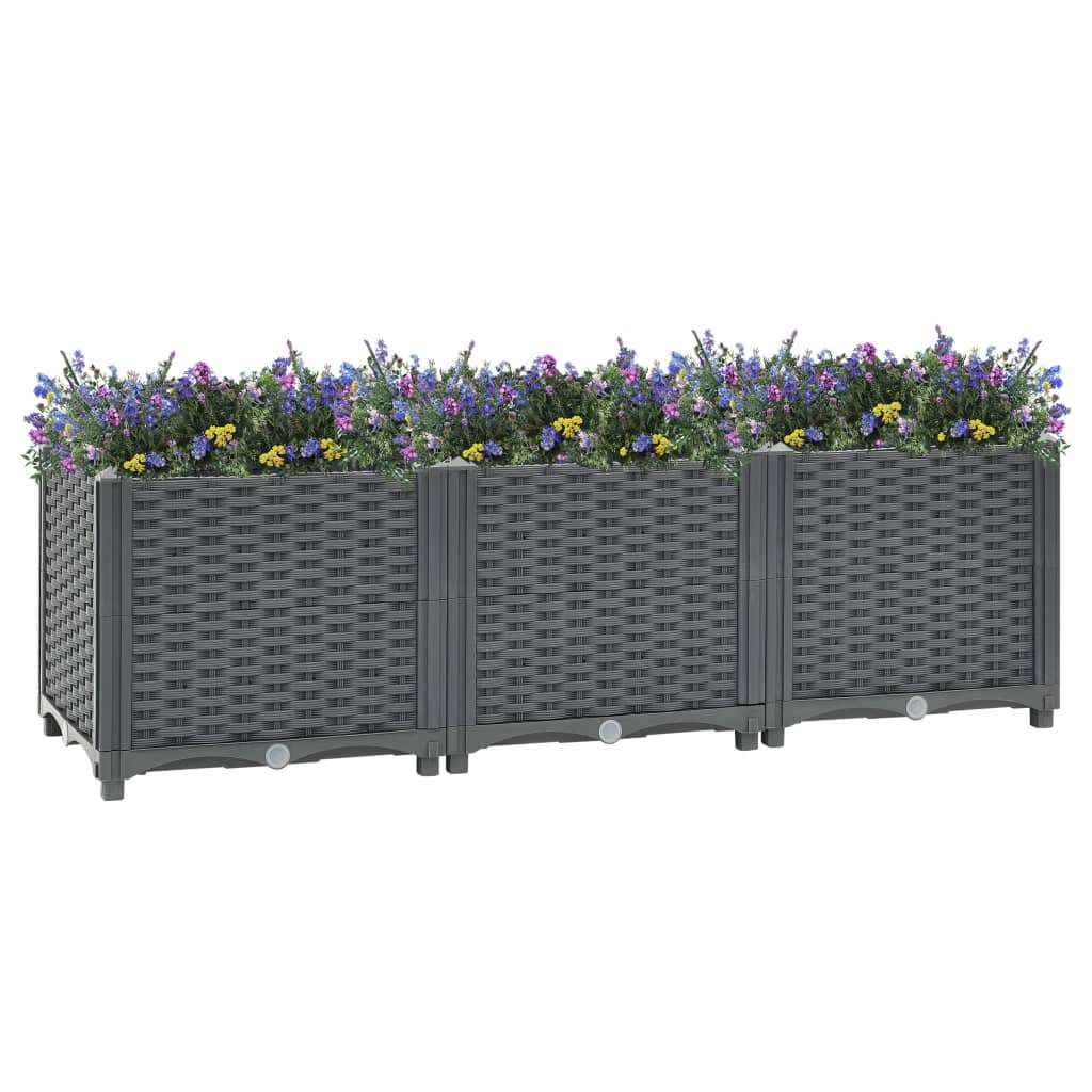 Hochbeet 120x40x38 cm Polypropylen Hochbeet 120x40x38 cm Polypropylen