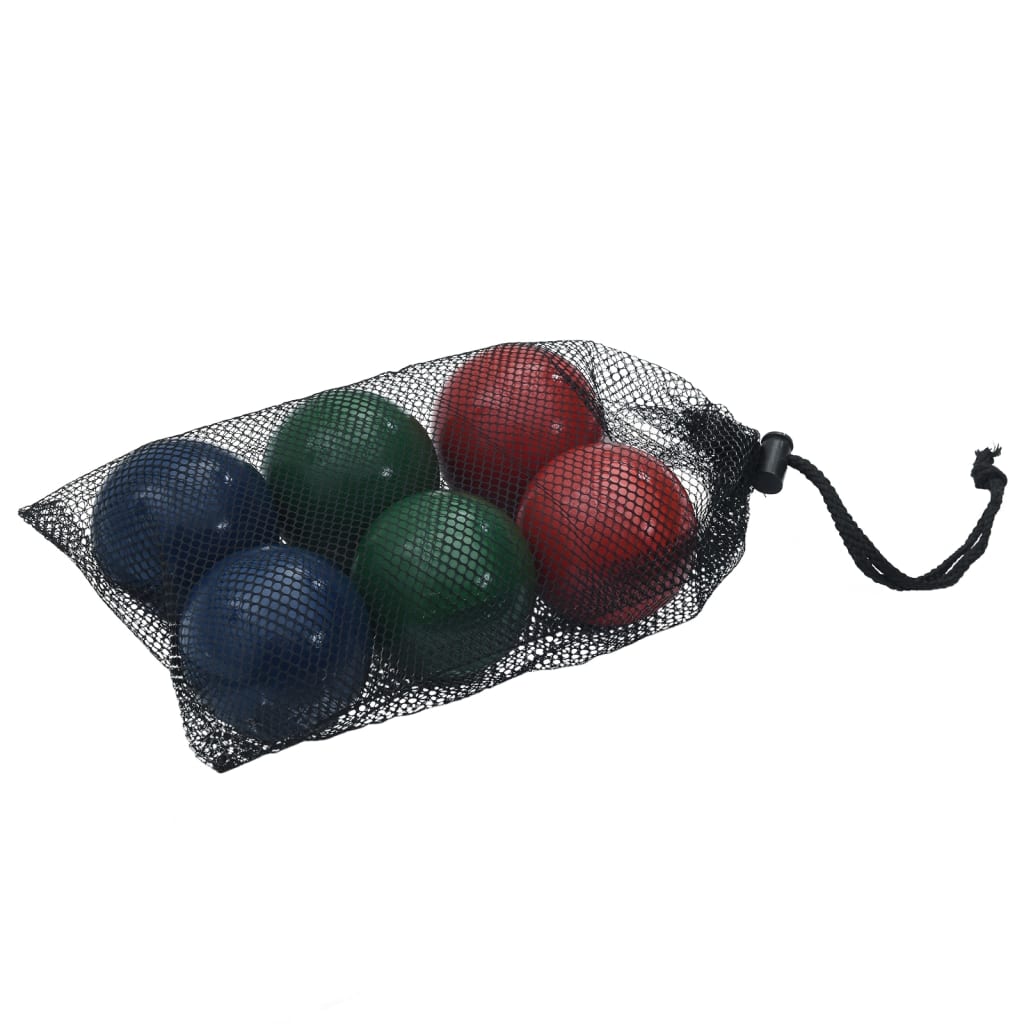 8-tlg. Boccia-Spielset mit Tragetasche Massivholz Kiefer 8-tlg. Boccia-Spielset mit Tragetasche Massivholz Kiefer