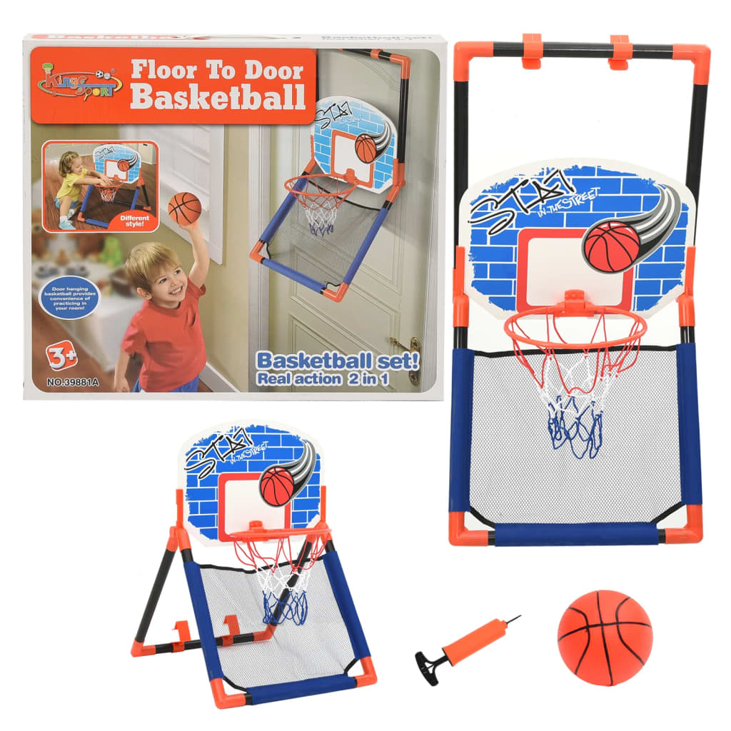 Kinder Basketball-Set Multifunktional für Boden und Wand Kinder Basketball-Set Multifunktional für Boden und Wand