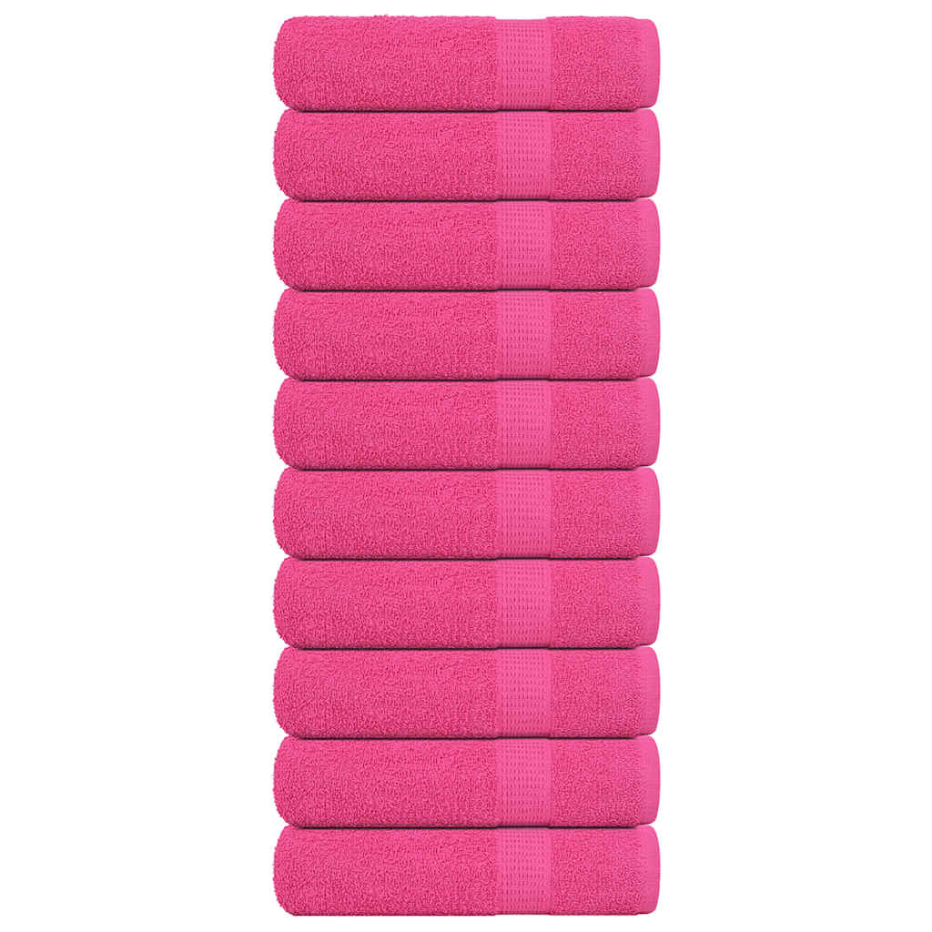 Duschtücher 10 Stk. Rosa 70x140 cm 360 g/m² 100% Baumwolle Duschtücher 10 Stk. Rosa 70x140 cm 360 g/m² 100% Baumwolle