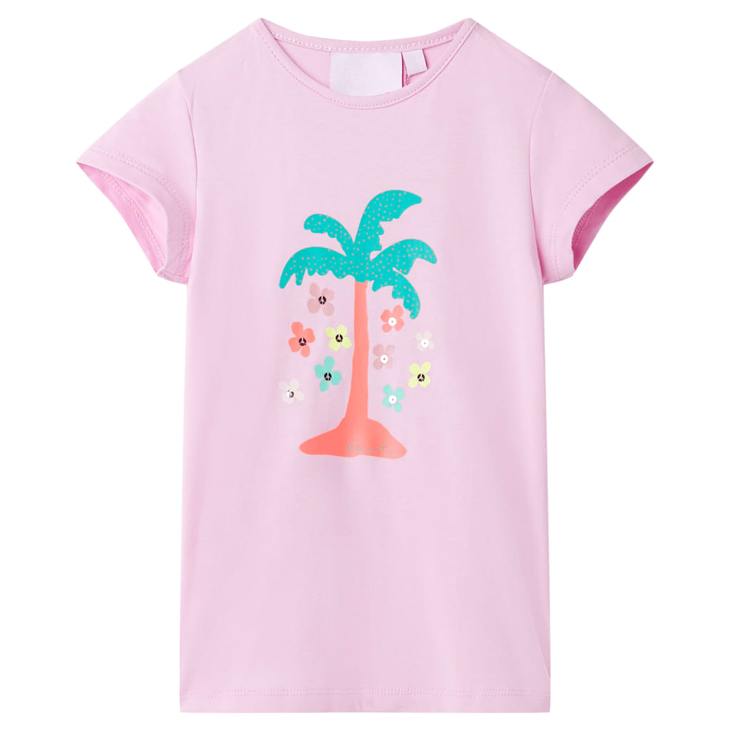 Kinder-T-Shirt Lila 104 Kinder-T-Shirt Lila 104