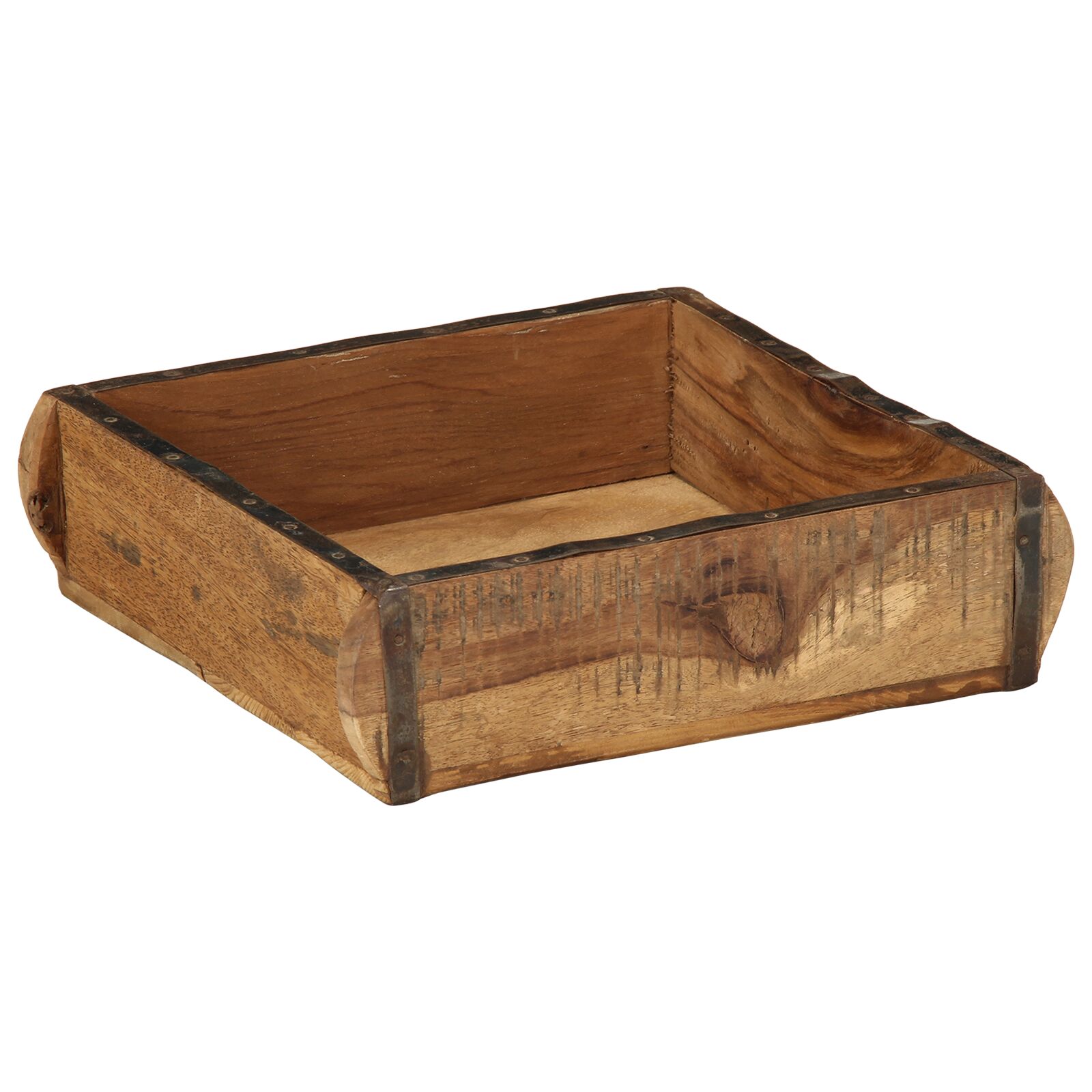 vidaXL Tabletts 4 Stück 31x29x10 cm Massivholz Recycelt vidaXL Tabletts 4 Stück 31x29x10 cm Massivholz Recycelt