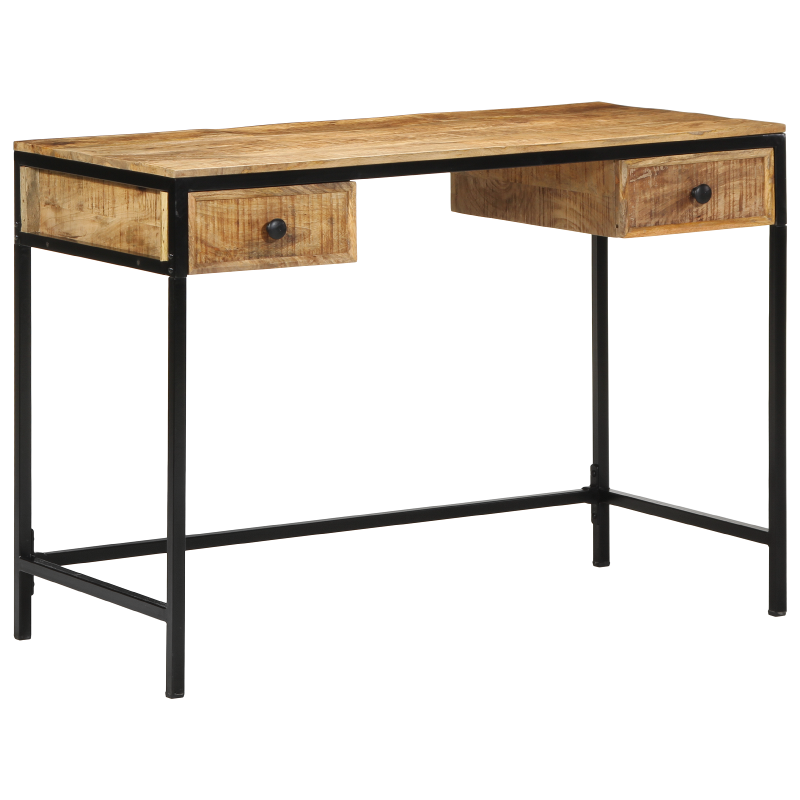 Schreibtisch 105x50x75 cm Massivholz Mango Schreibtisch 105x50x75 cm Massivholz Mango