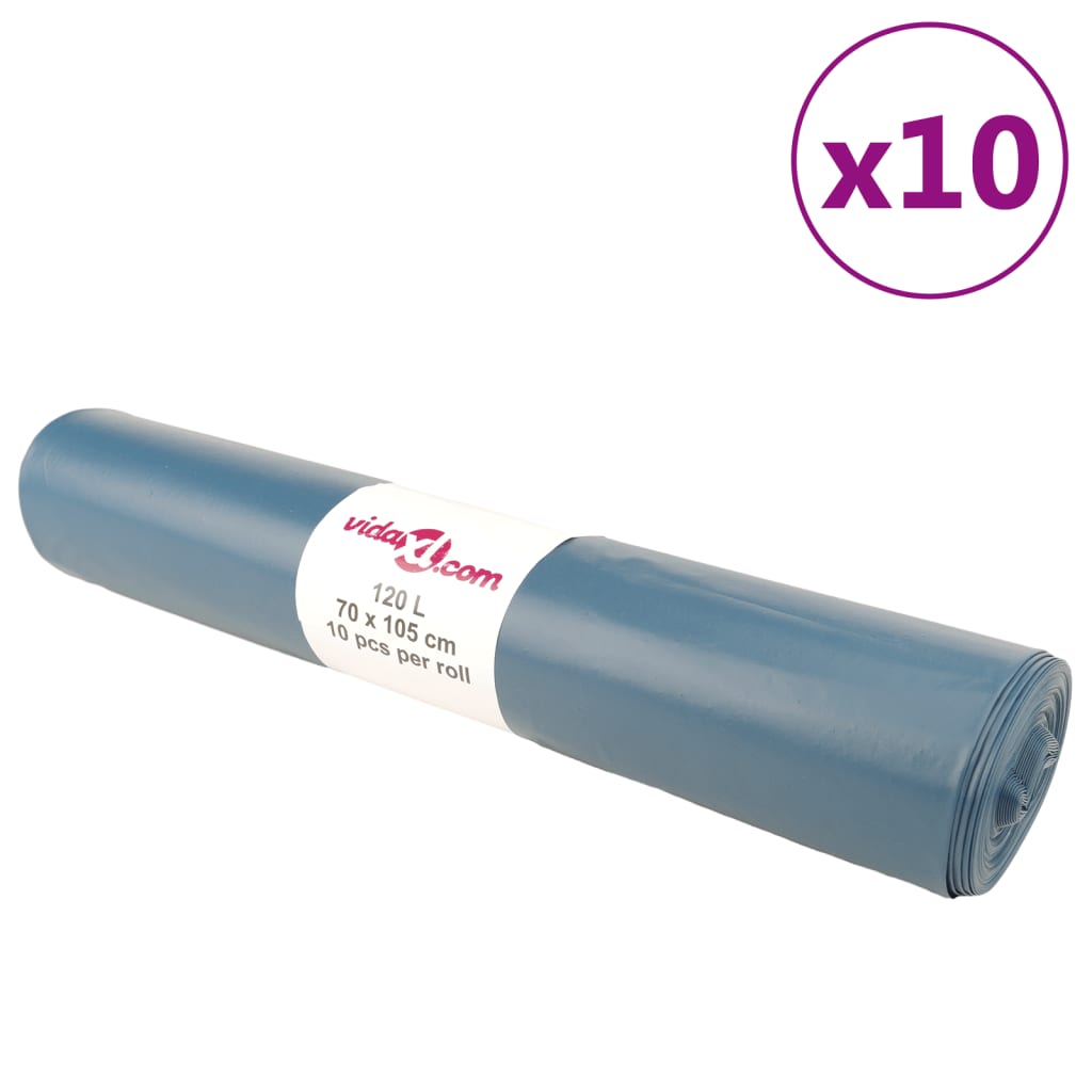 Müllsäcke 100 Stk. Blau 120 L Müllsäcke 100 Stk. Blau 120 L