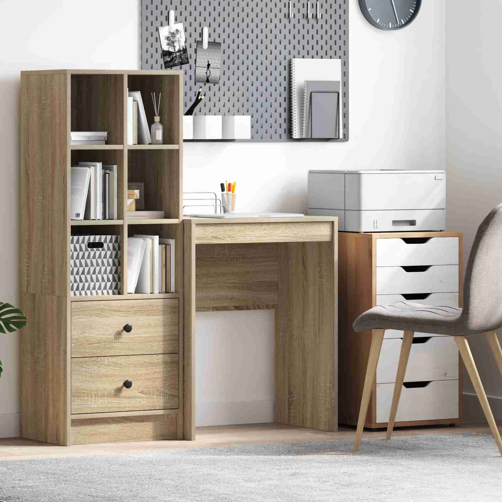 Computertisch Sonoma Eiche Holzwerkstoff 60 x 40 x 76 cm Computertisch Sonoma Eiche Holzwerkstoff 60 x 40 x 76 cm