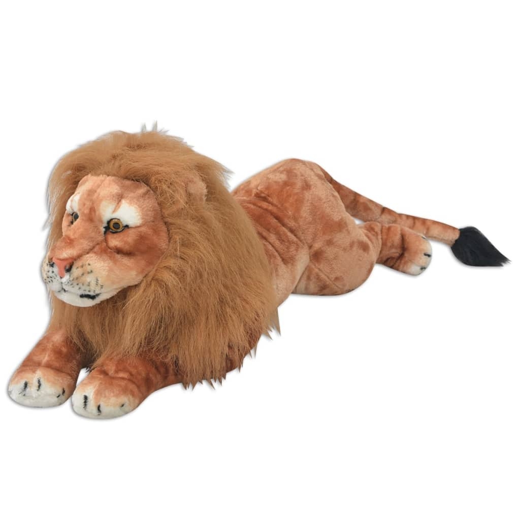 Löwe Kuscheltier Plüsch Braun XXL Löwe Kuscheltier Plüsch Braun XXL