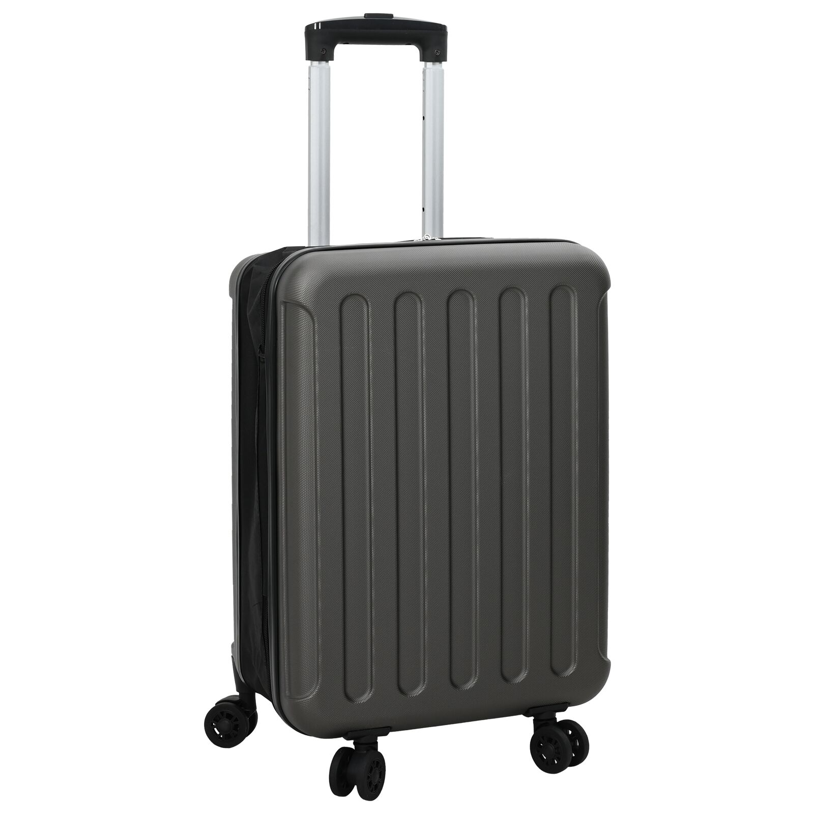 Zusammenklappbarer Koffer Hartschale 20'' Dunkelgrau 34x23x55,5 cm ABS Zusammenklappbarer Koffer Hartschale 20'' Dunkelgrau 34x23x55,5 cm ABS