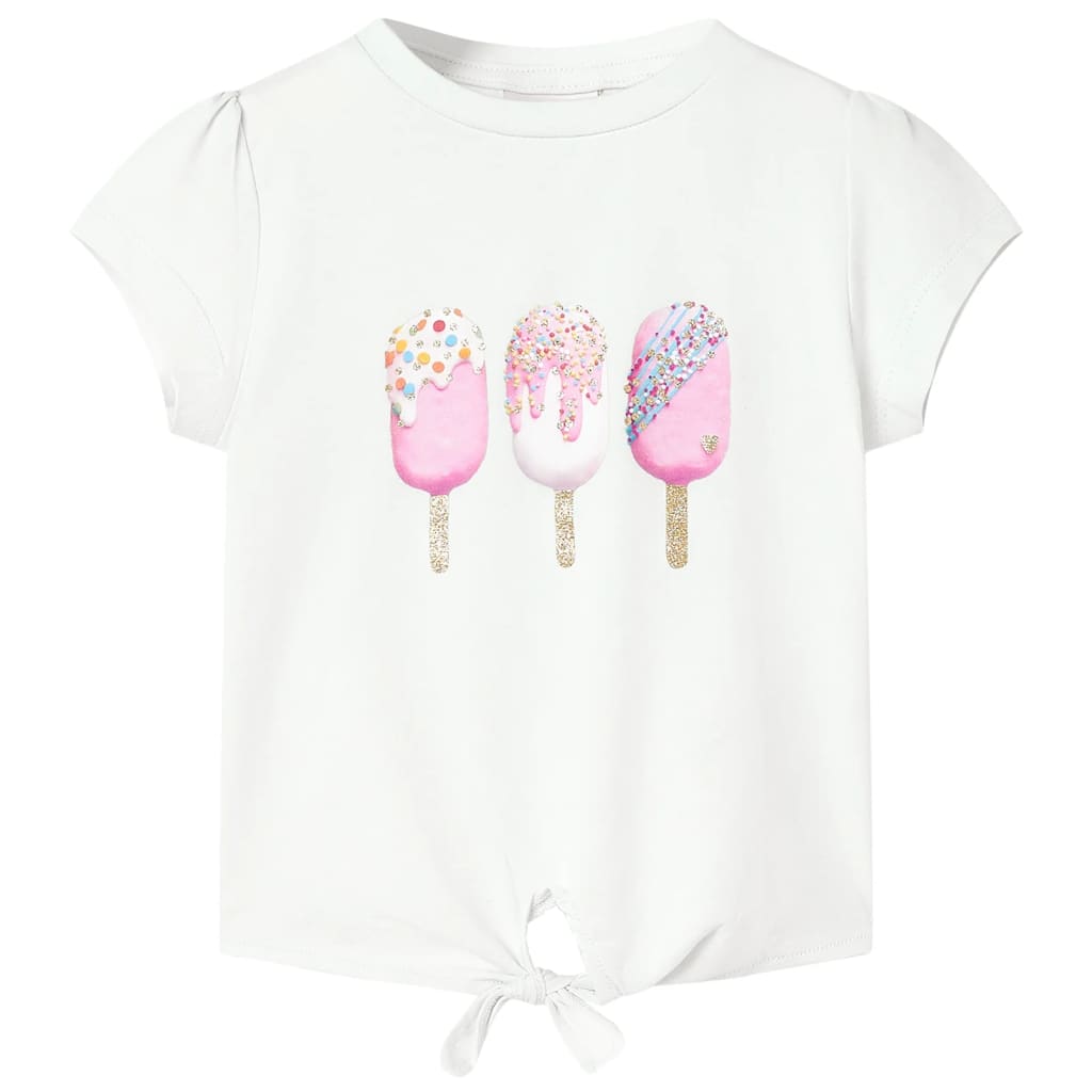 Kinder-T-Shirt Ecru 104 Kinder-T-Shirt Ecru 104