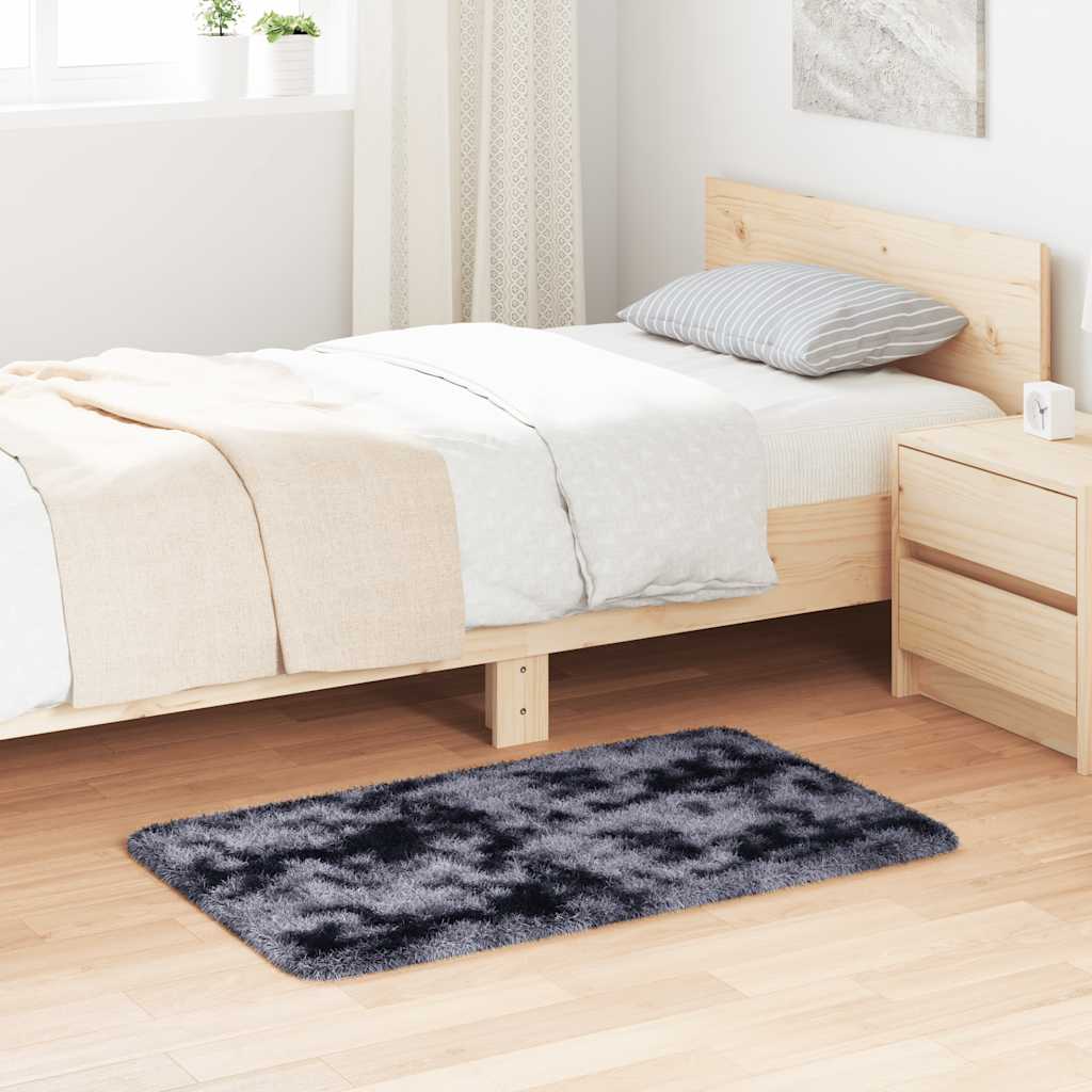 Teppich Shaggy Hochflor NAVARRA Dunkelgrau 60x100 cm Polyester Teppich Shaggy Hochflor NAVARRA Dunkelgrau 60x100 cm Polyester