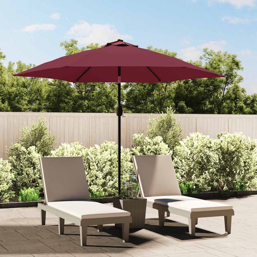 Ersatzbezug für Sonnenschirm Bordeauxrot 300 cm Ersatzbezug für Sonnenschirm Bordeauxrot 300 cm